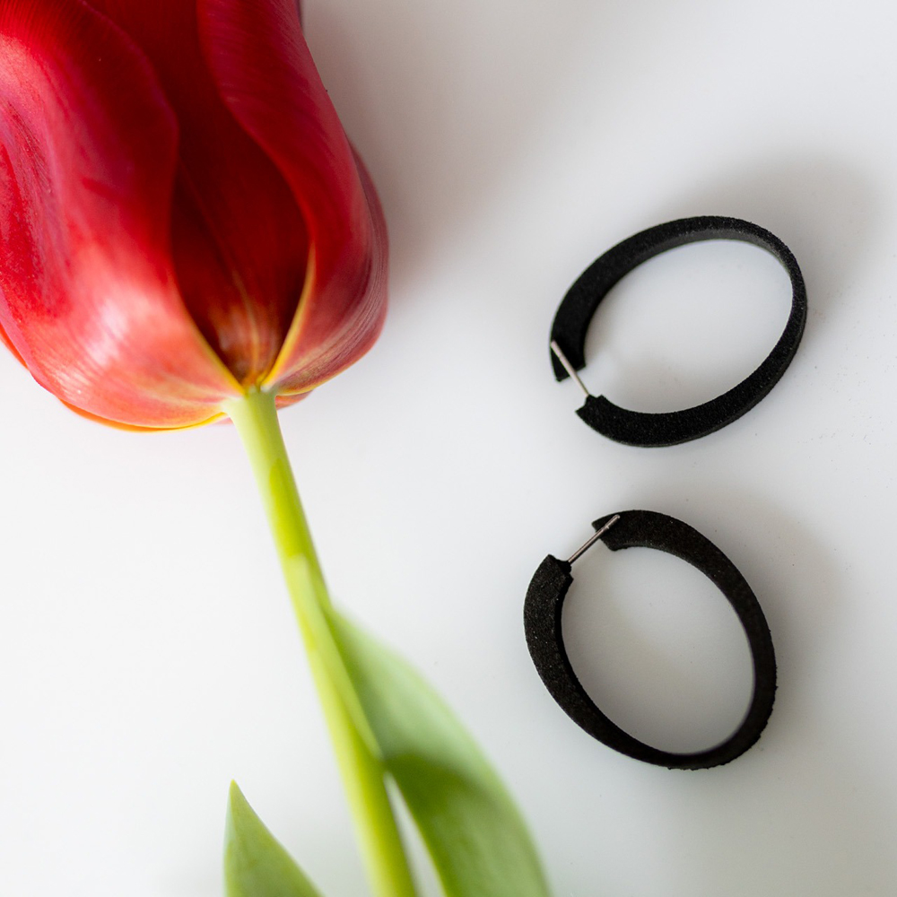 Kiwi 3D earrings