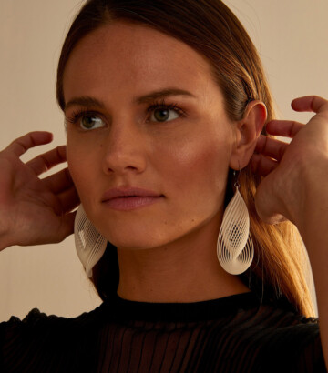 Oasis 3D earrings