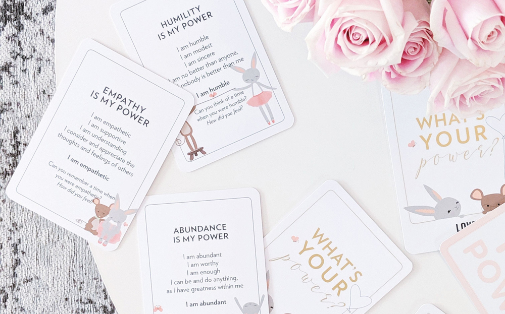 Affirmation cards for kids