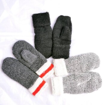 Alpaca wool mittens – Made in Canada