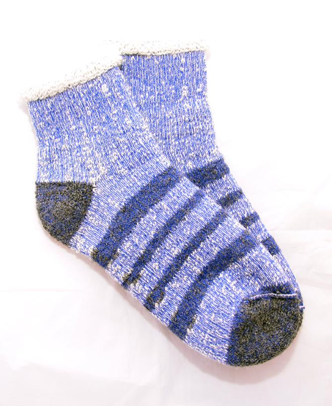 Colourful Thermal Alpaca Slipper Socks