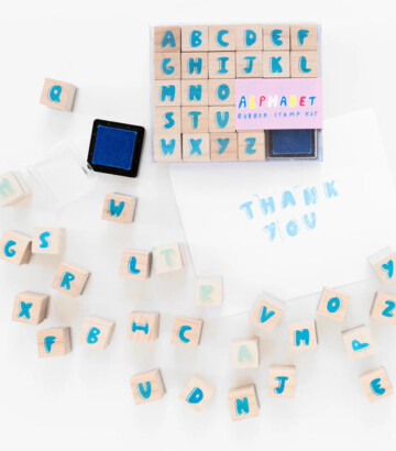 Alphapet Stamp Kit