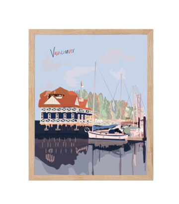 Vancouver Art Print