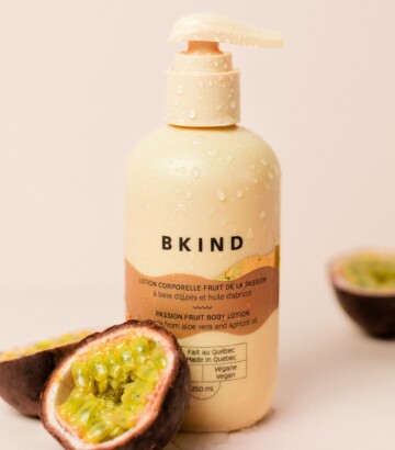 Moisturising passion fruit body lotion