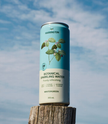 Wintergreen botanical sparkling water