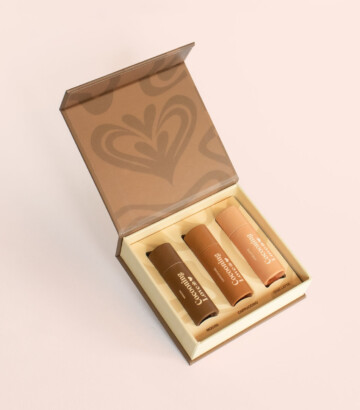 Latte lovers Lip balm set