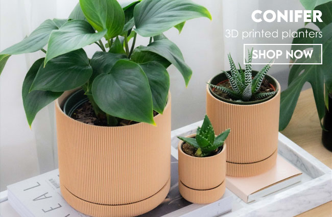 3D printed planters