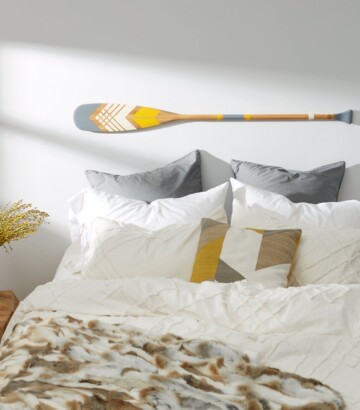 Decorative paddle – Lemongrass