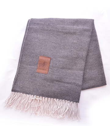 Alpaca wool blanket