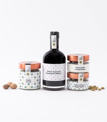 Middle eastern cuisine essentials gift set