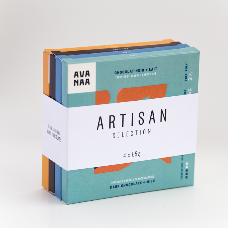 Fine chocolate gift set – Artisan (x4)