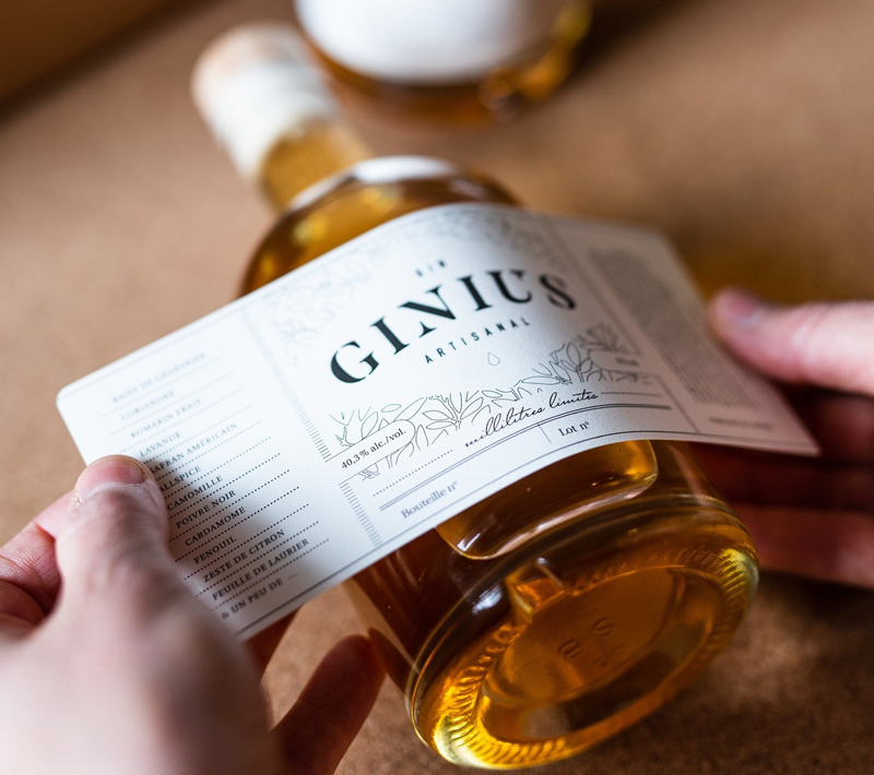 Make an homemade gin together