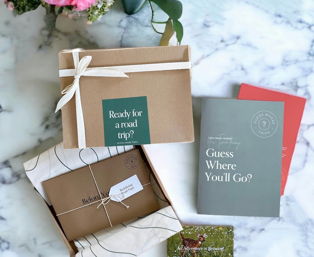 Surprise road trip to offer as a gift on Valentine's Day