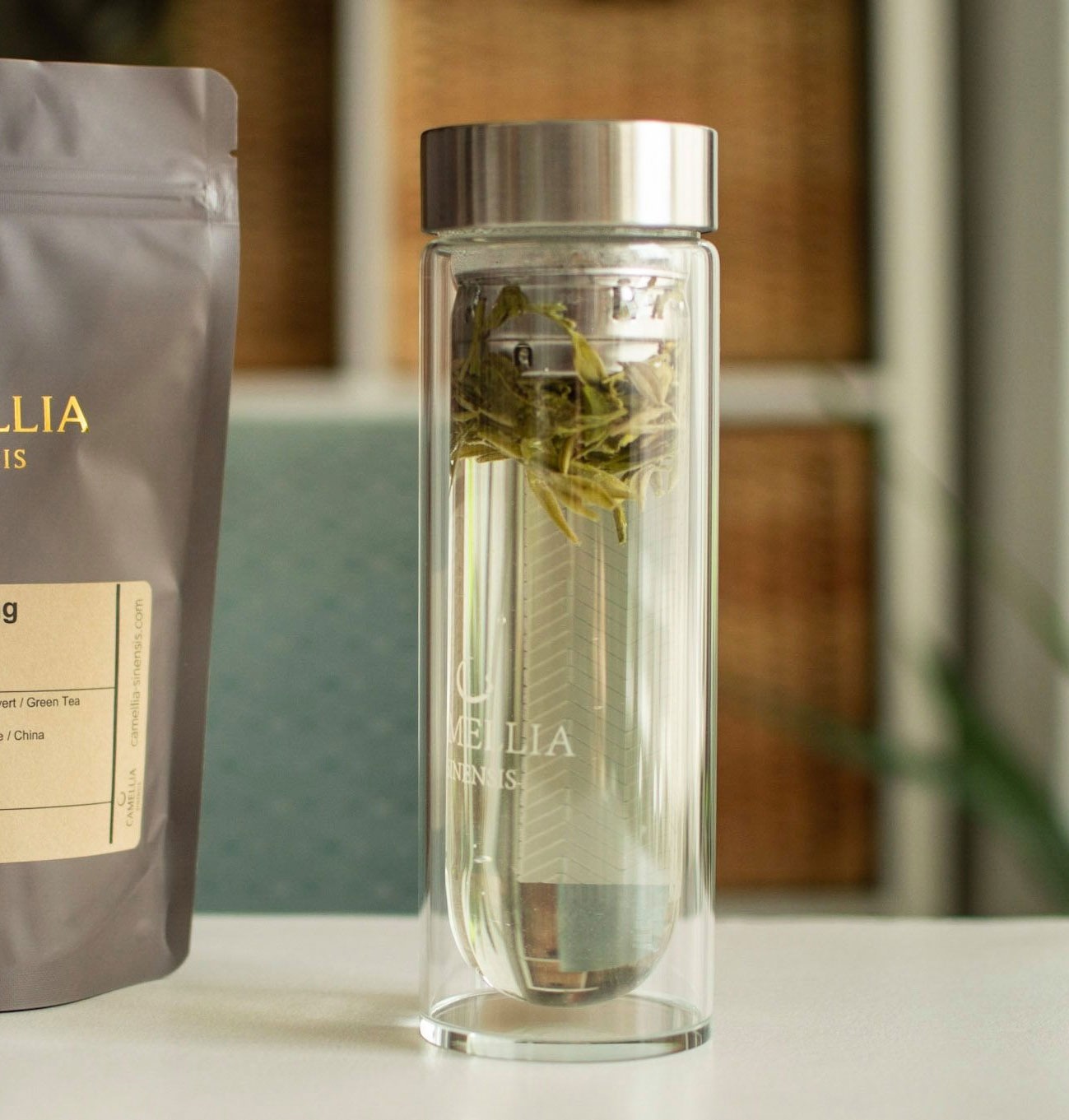 Glass Tea Flask