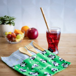 Bamboo utensil kit for kids