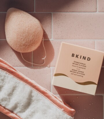 Konjac sponge – Rose flower