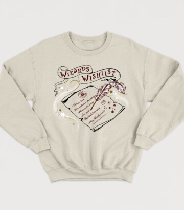Wizards wishlist – vintage crewneck unisex