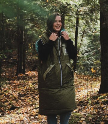 Convertible napsack – reversible