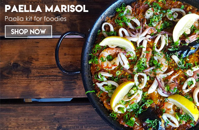 Paella kit for foodies