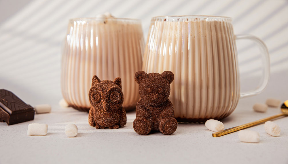 3D hot chocolate bombs