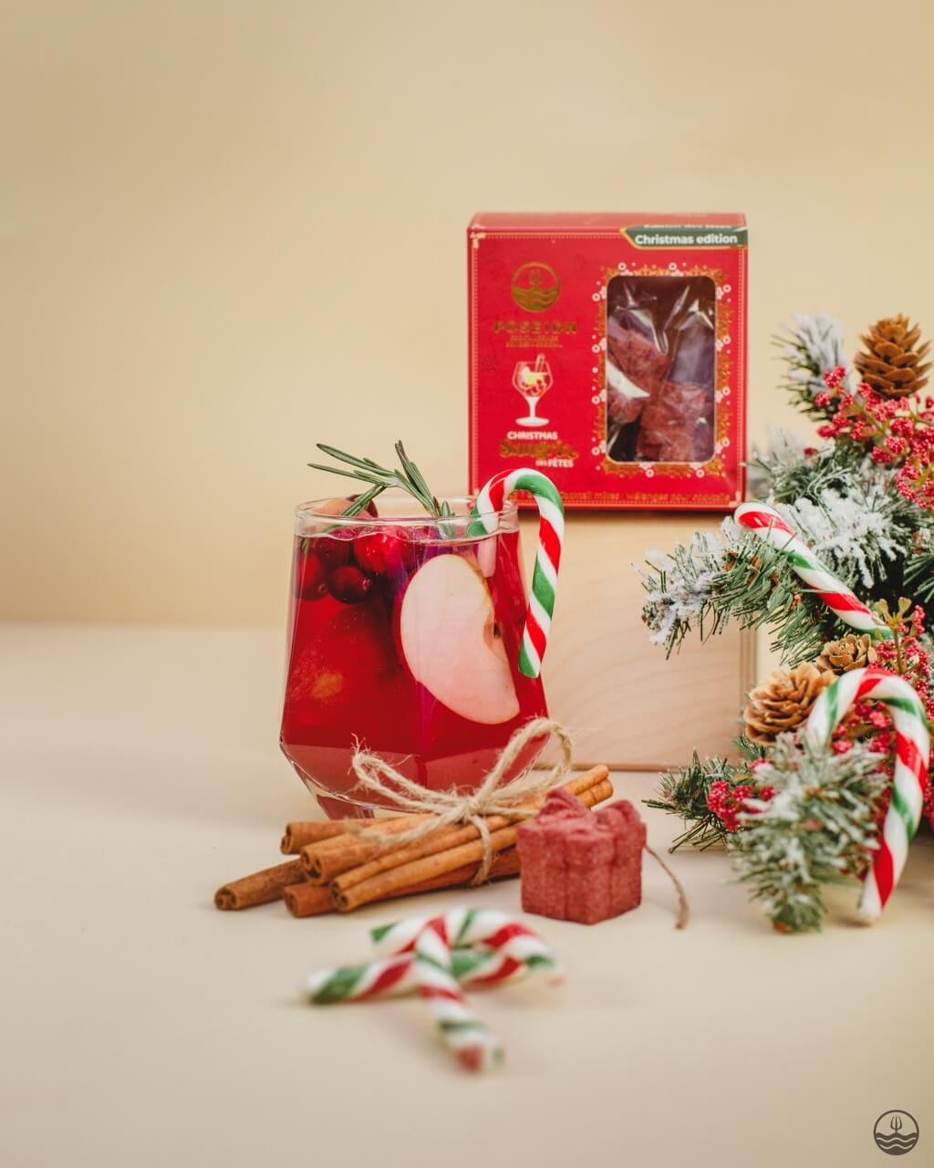 Christmas Sangria Cocktail Bomb
