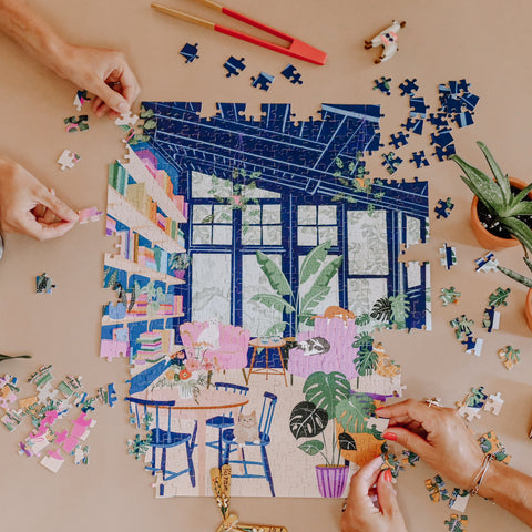 Winter garden puzzle