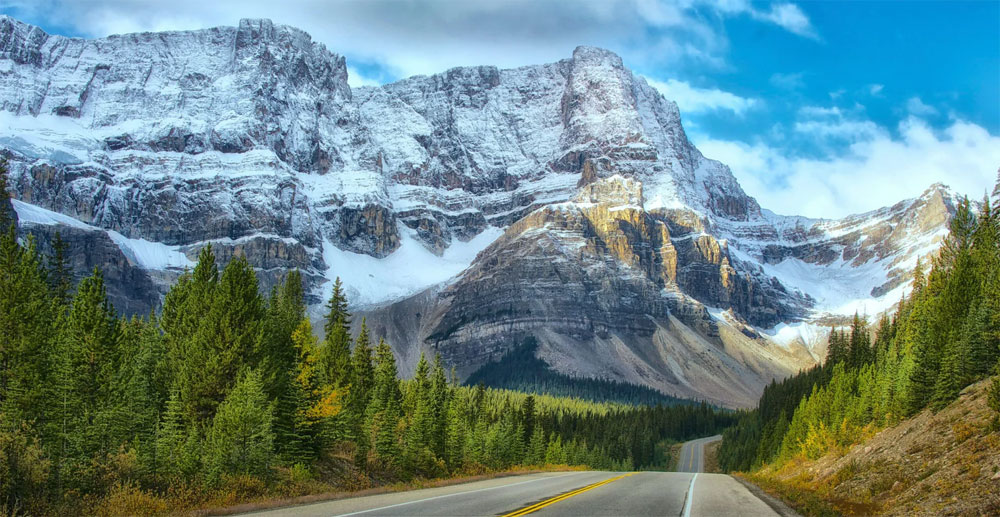Rocky mountain route - Road trip in Alberta, Canada
