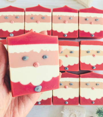 Santa claus soap