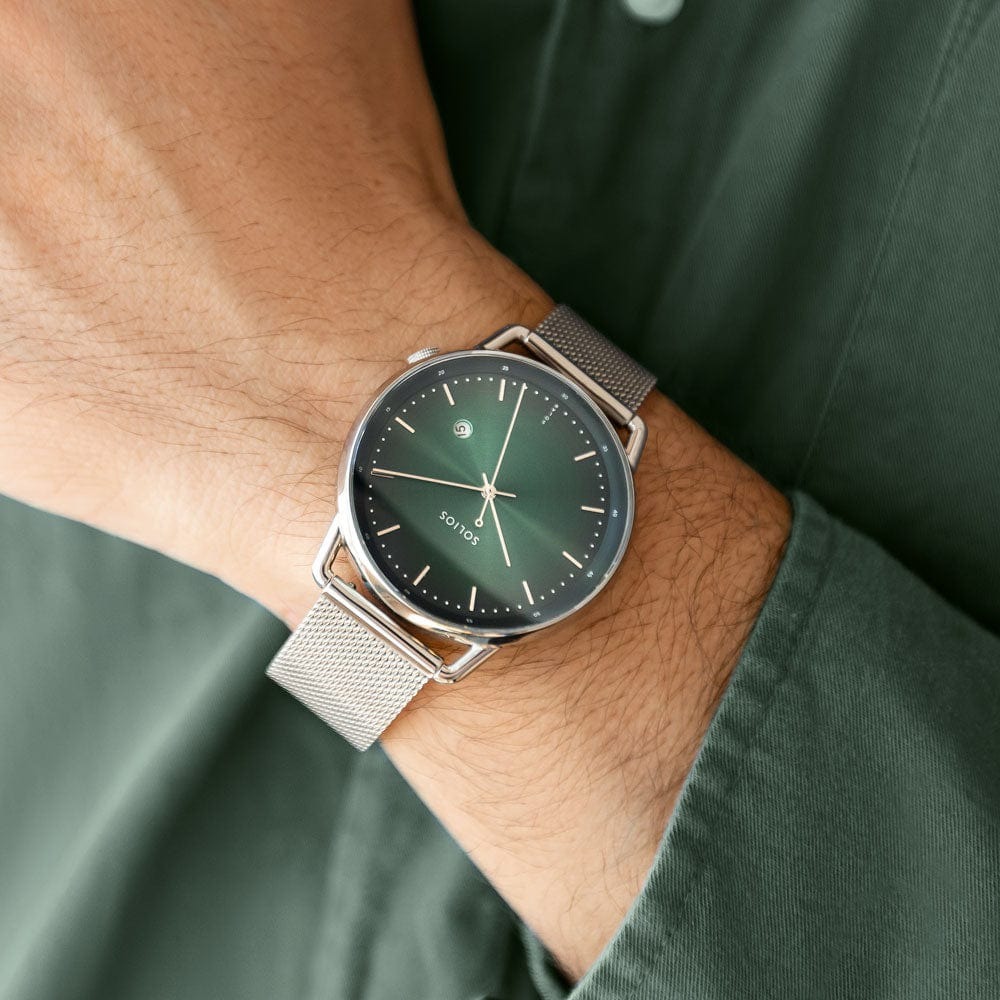 The Rainforest Curve- Solar watch from SOLIOS