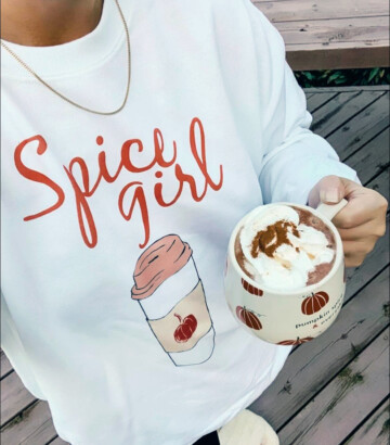 Pumpkin spice girl – Crewneck