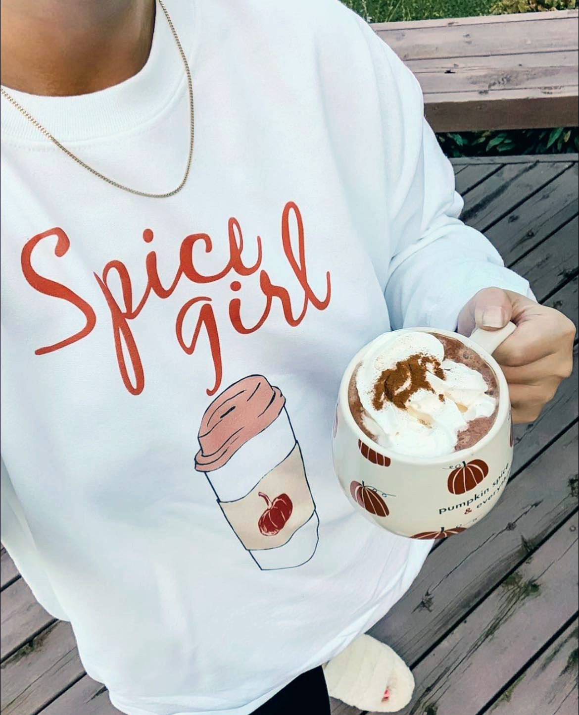 Pumpkin spice girl – Crewneck