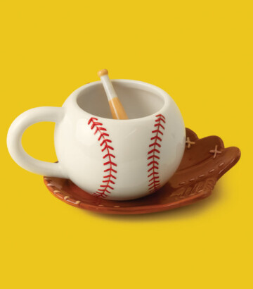 Baseball Mug Set