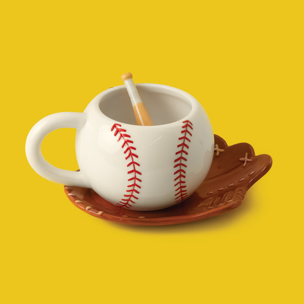 Baseball Mug Set