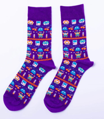Vintage Gamer Socks