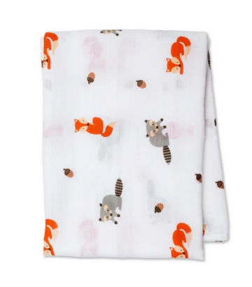 Swaddling blanket – Forest friends