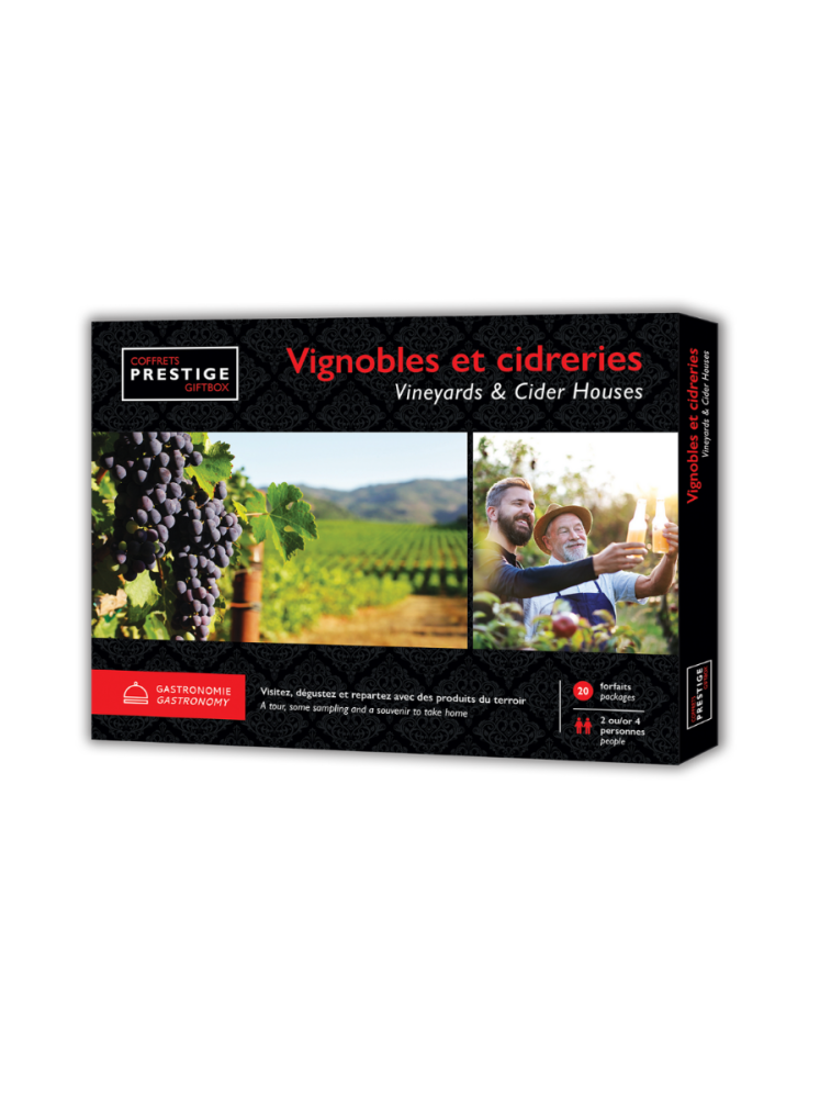 Vineyards & Cideries Giftbox (Quebec)
