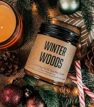 Winter Woods Soy Candle