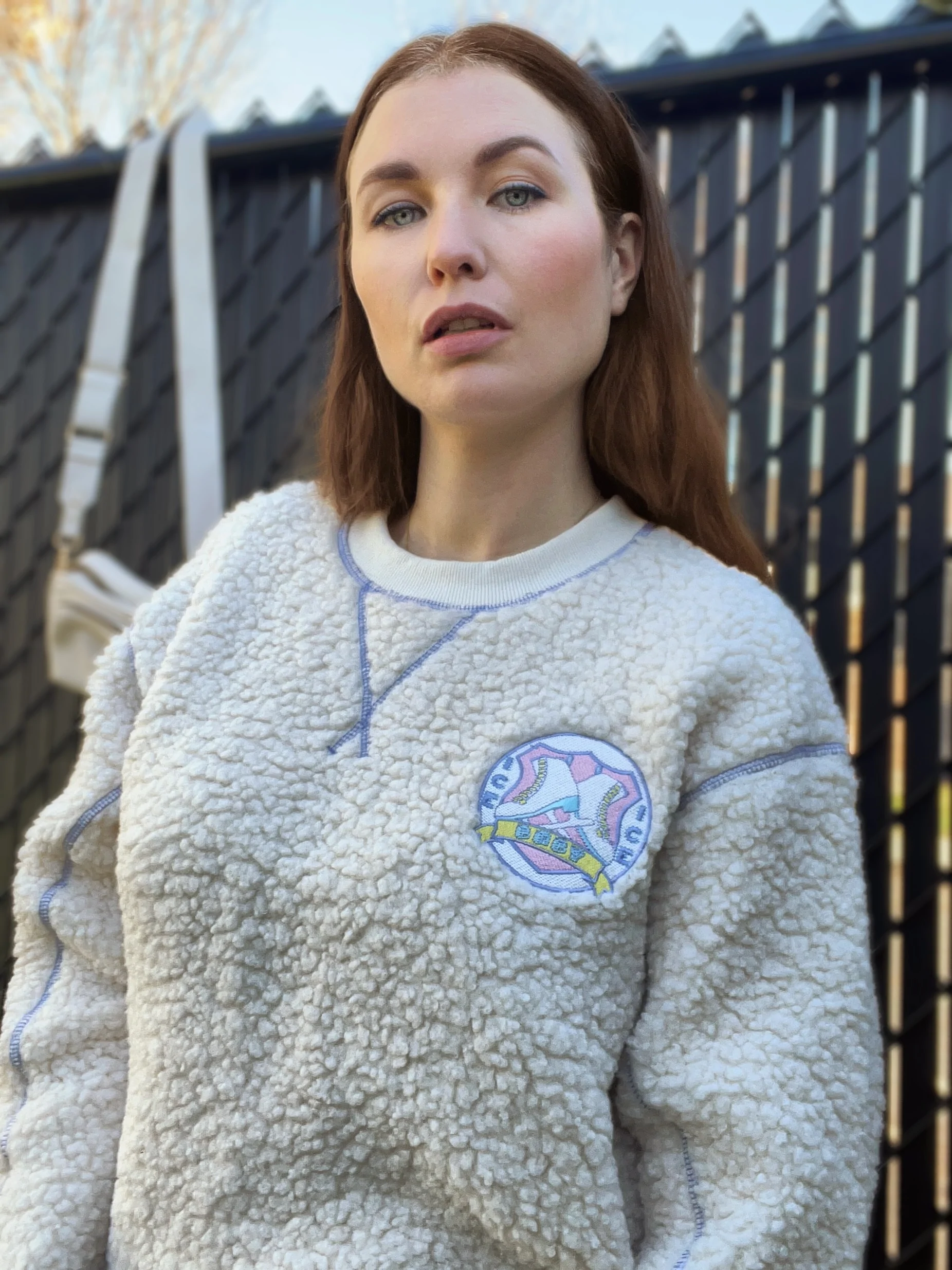 Sherpa fleece – Ice ice baby
