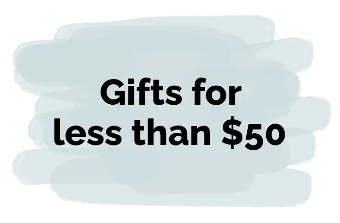 gifts for less than $50