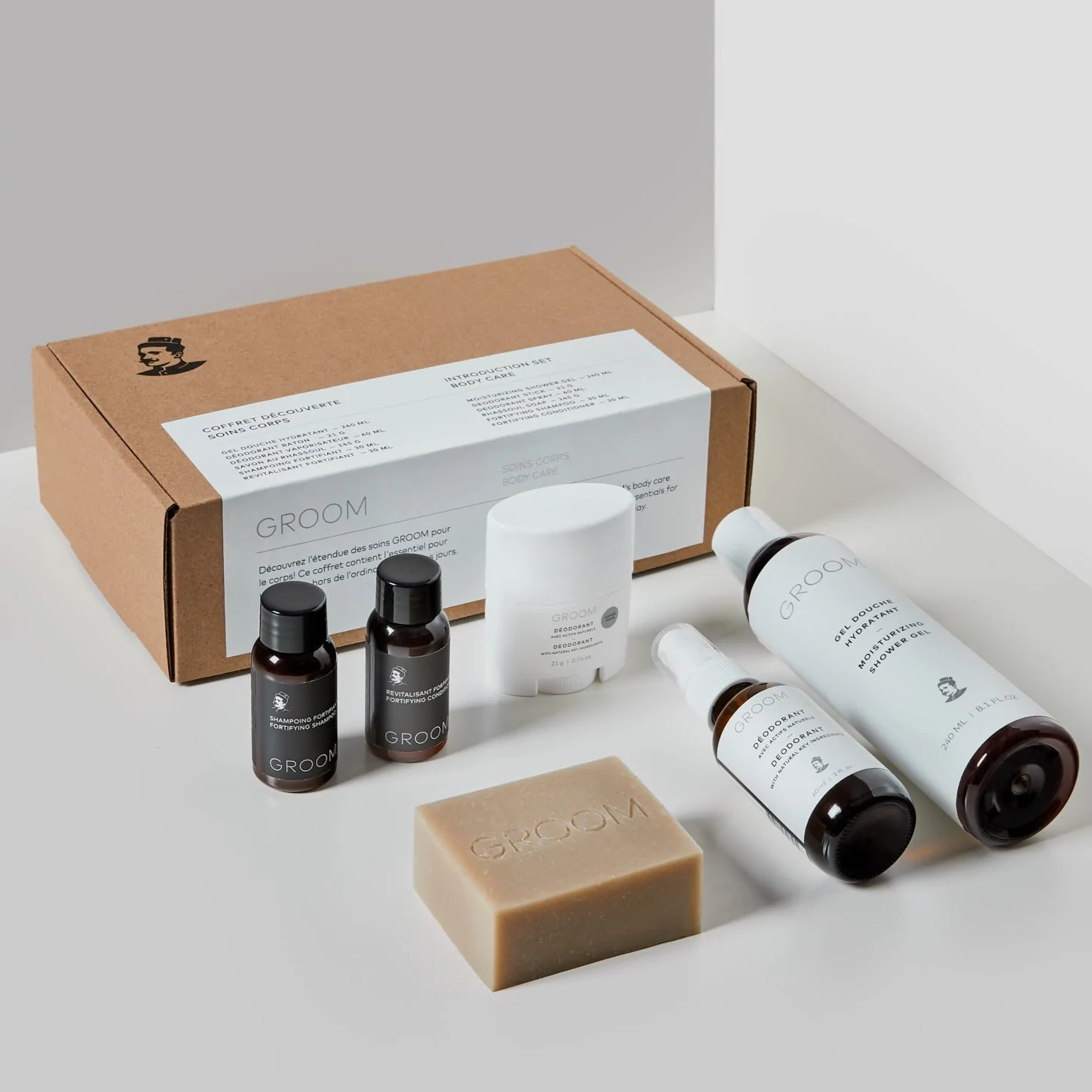 Body care – introduction set